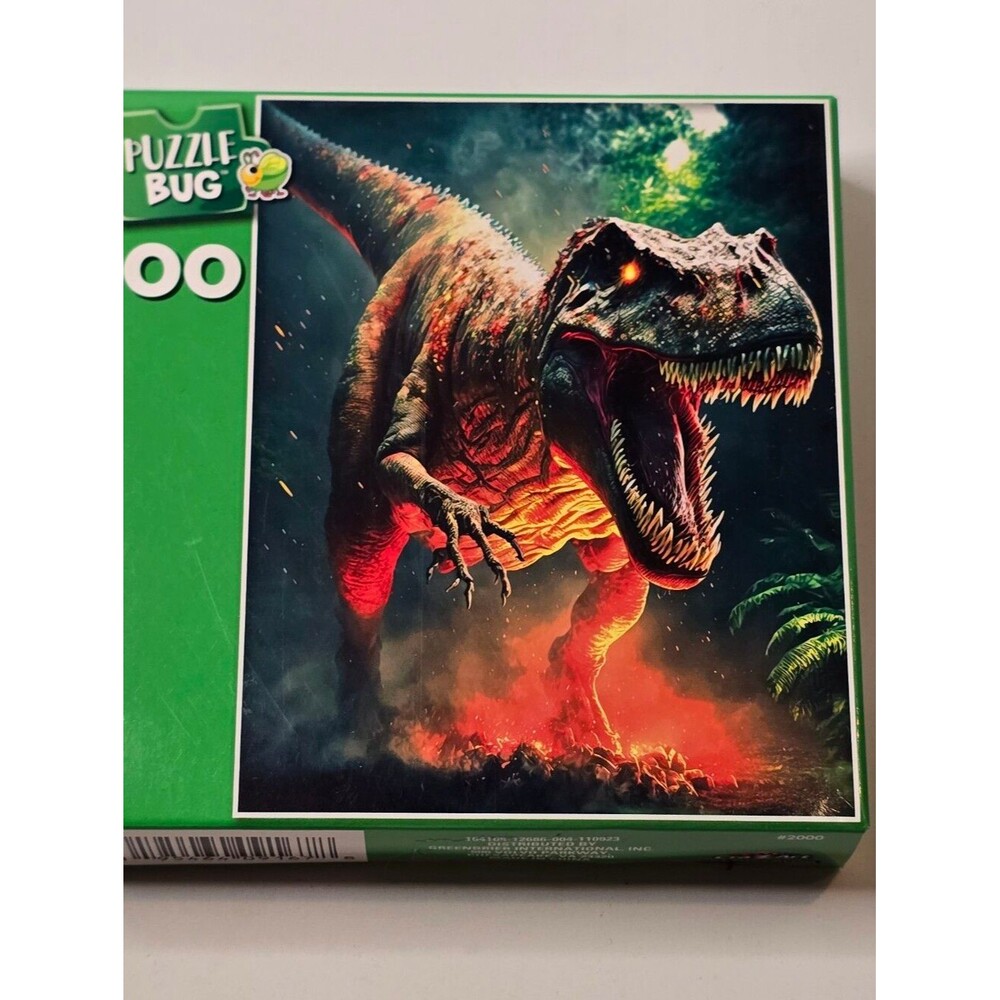 Nib Puzzlebug 100 Piece TRex Puzzle